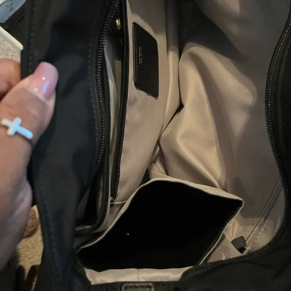 TUMI Black Voyageur Tote Bag - Picture 14 of 16